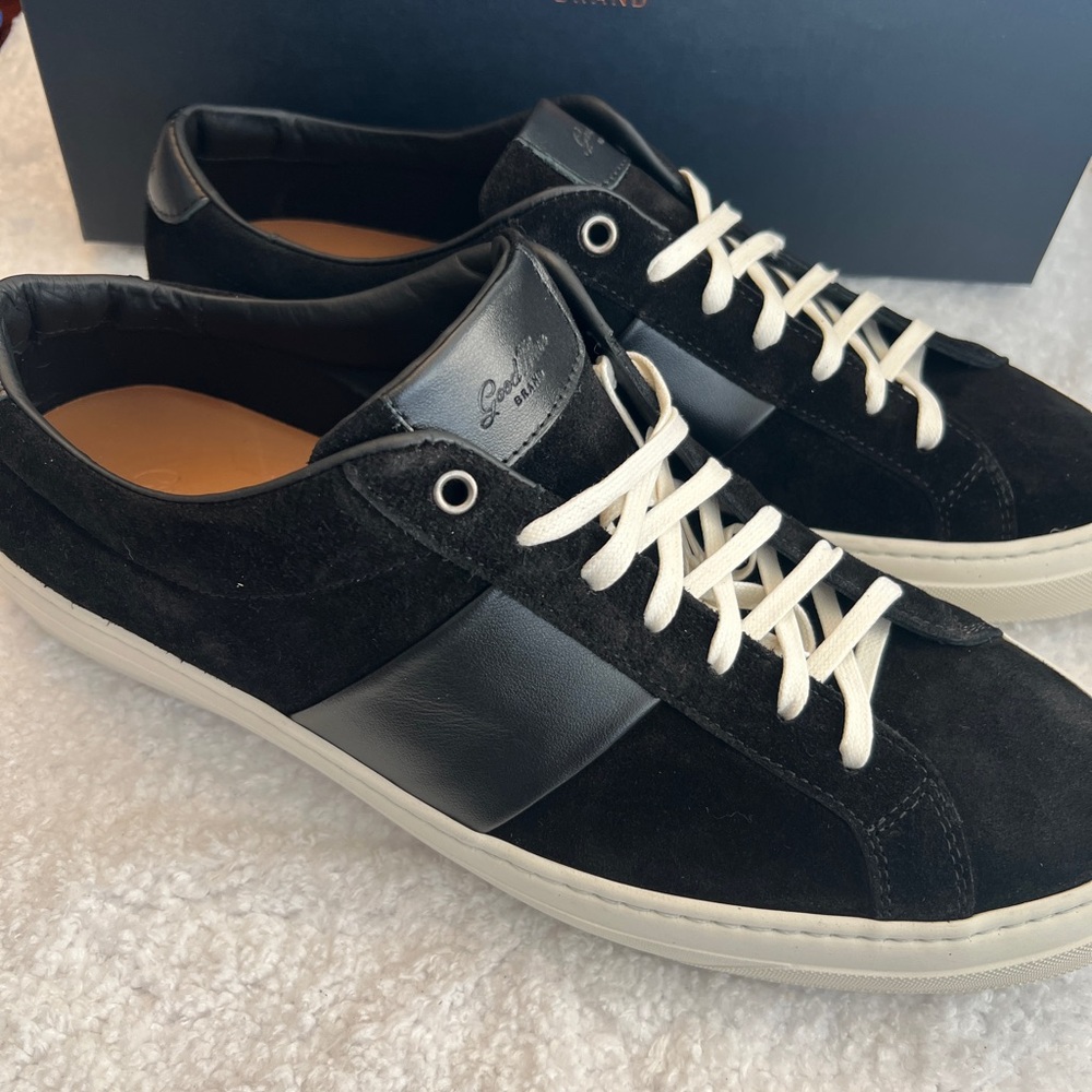 Good Man Brand Black Vachetta Legacy Lo Top Sneakers